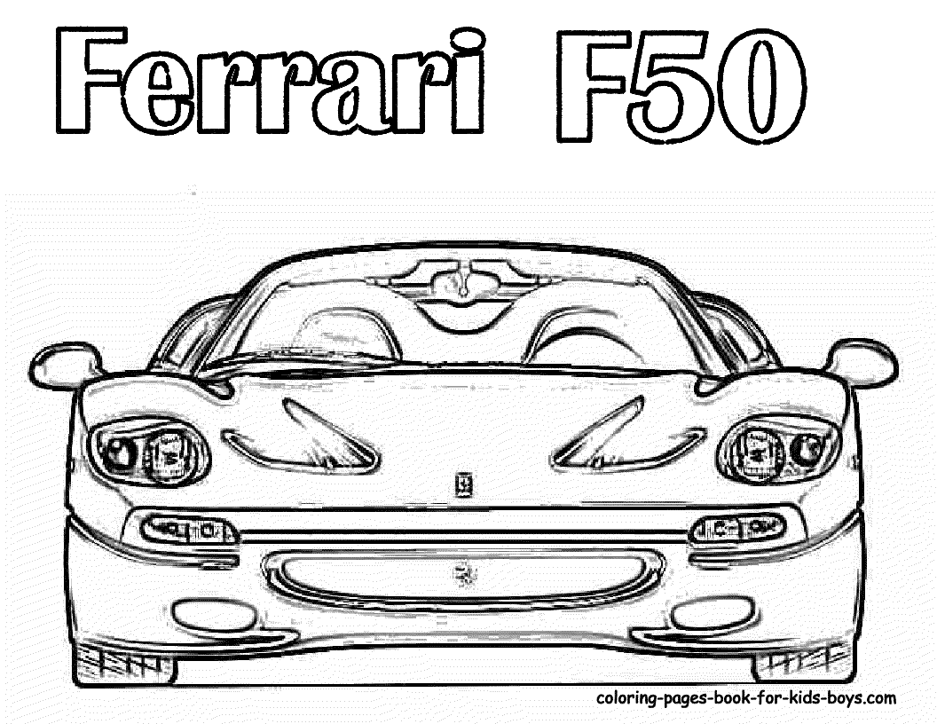 Ferrari Coloring Pages | printable - pages Ã  colorier - Ñ€Ð°ÑÐºÑ€Ð°ÑÐºÐ¸ - ØªÙ„ÙˆÙŠÙ† ØµÙØ­Ø§Øª - è‘—è‰²é  - ç€è‰²ãƒšãƒ¼ã‚¸ - halaman mewarnai - #6